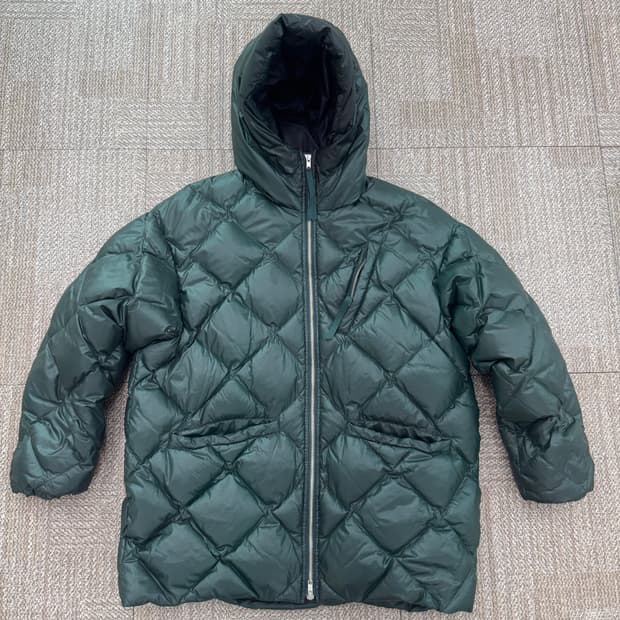 유스 퀄티드 다운 패딩 코트