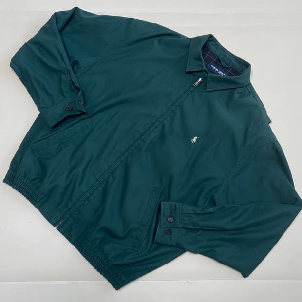 폴로 랄프로렌 바라쿠다 그린 스윙 자켓