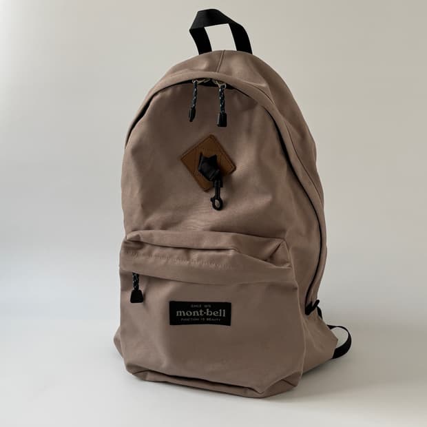 Vintage Cotton Twill Daypack (Beige)