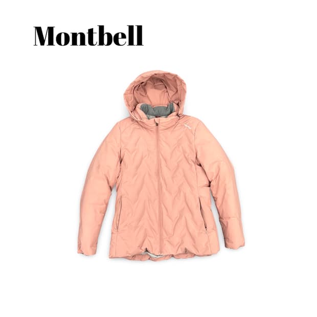(90)몽벨경량패딩핑크