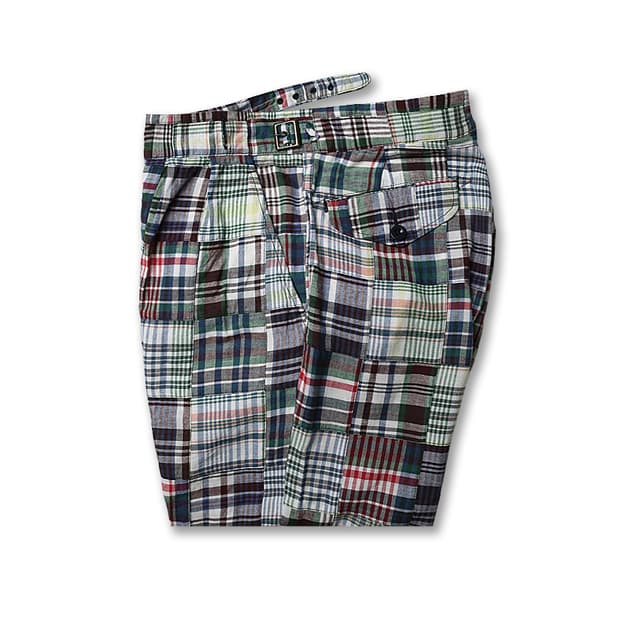 케네스 필드 [Kenneth Field] 마드라스 체크 구르카 팬츠