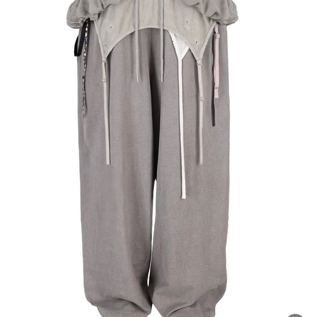 구해요 Rosakittevine grunge layered jogger 