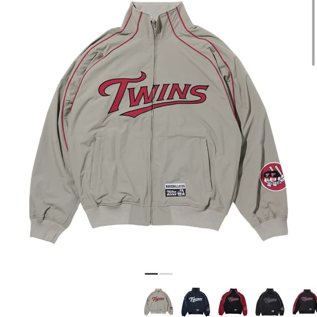 새상품 LG트윈스 빠더너스 더그아웃 자켓 XL