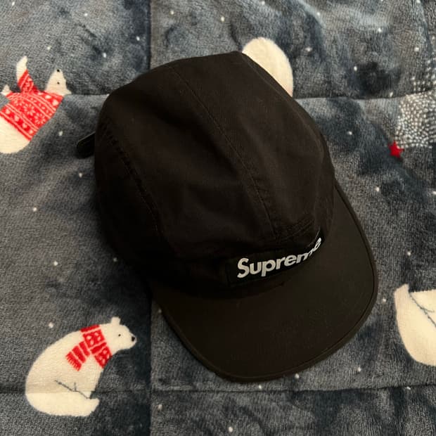 슈프림 캠프캡 블랙