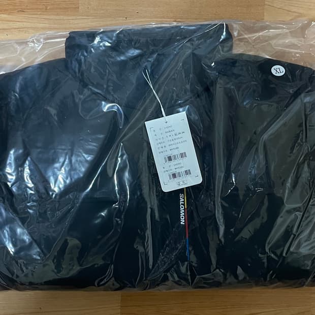[XL] 살로몬 컨투어다운 자켓 블랙 새상품 팝니다