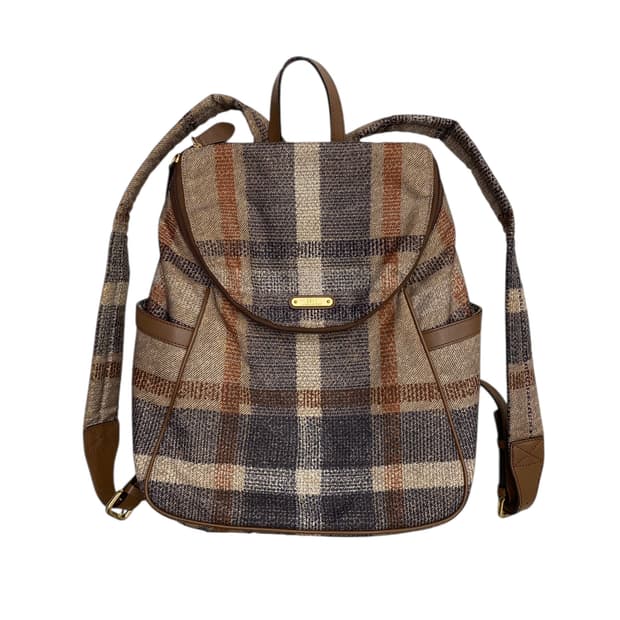 닥스 체크 백팩