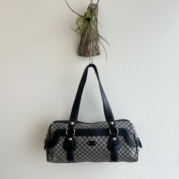 셀린느 마카담 캔버스 보스턴 백