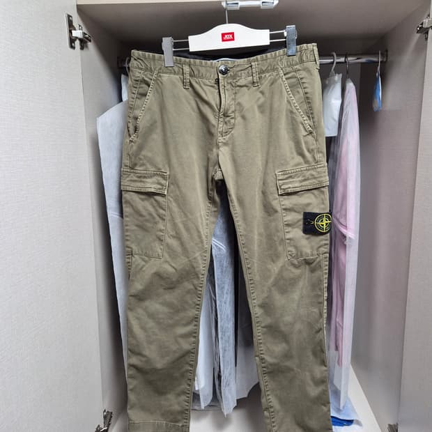 한글택 스톤아일랜드 카고바지 M-30