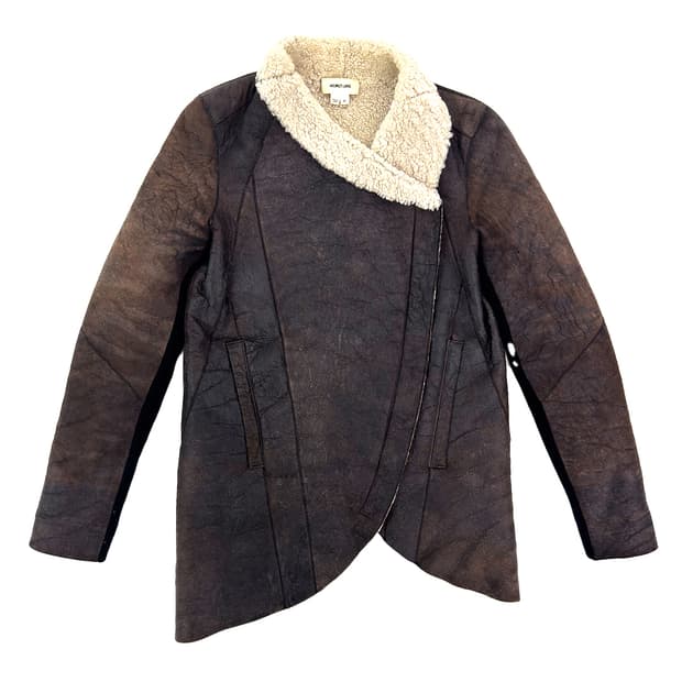 Helmut Lang Shearling Mustang Jacket/ P