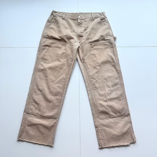 90s 칼하트 더블니 made in usa B136 BRN