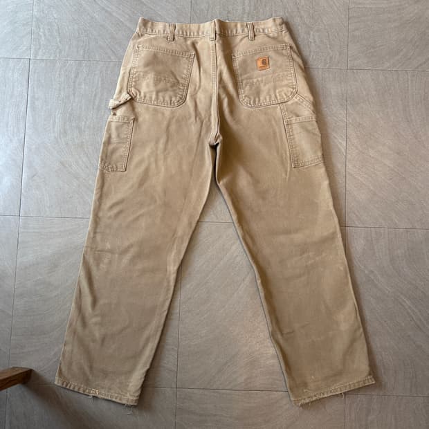 칼하트 정풐 오리지널 브라운 카펜터 팬츠