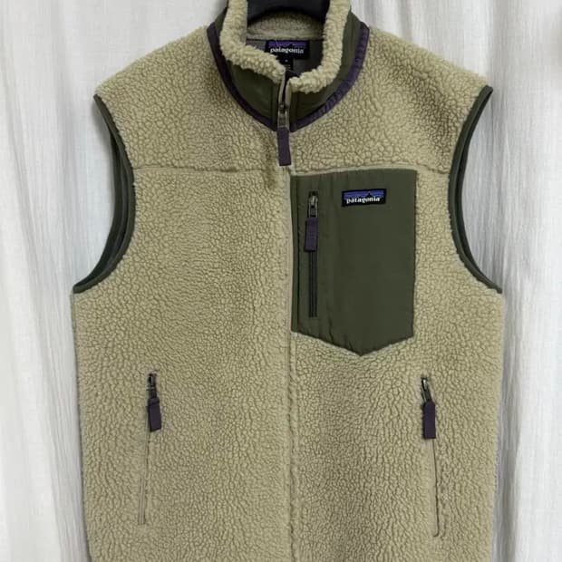 파타고니아 베스트 후리스 새상퓸급 3회착
