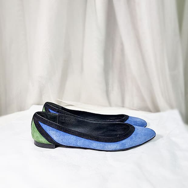 구찌 스웨이드 플랫 245