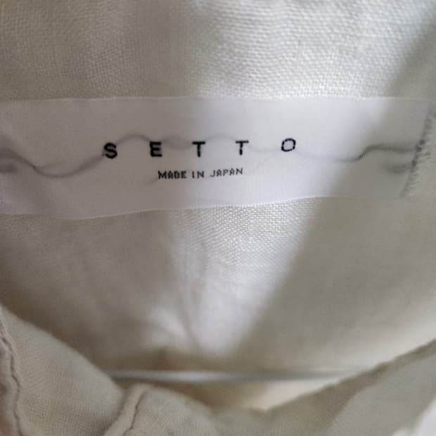 차이나칼라 스타일 일본 빈티지 반소매 셔츠