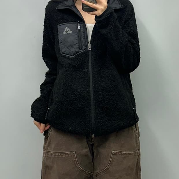 아디다스 쉐르파 리버시블 양면 자켓