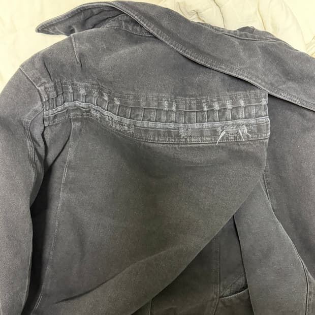 Xlim ep3 01 데님프로젝트 블랙 자켓 사이즈교환