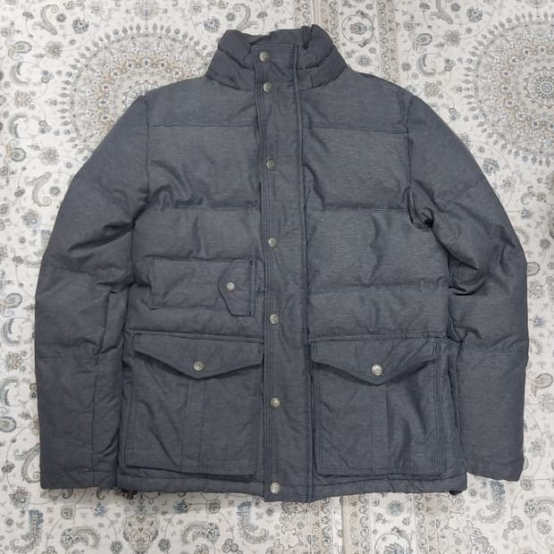 리바이스 그레이 패딩 M (후드분실)
