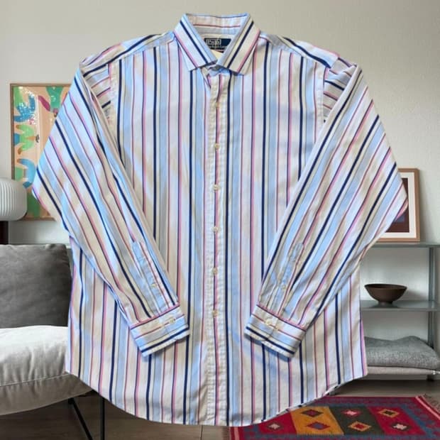 폴로랄프로렌 스트라이프셔츠 (Man 2XL) AA0249