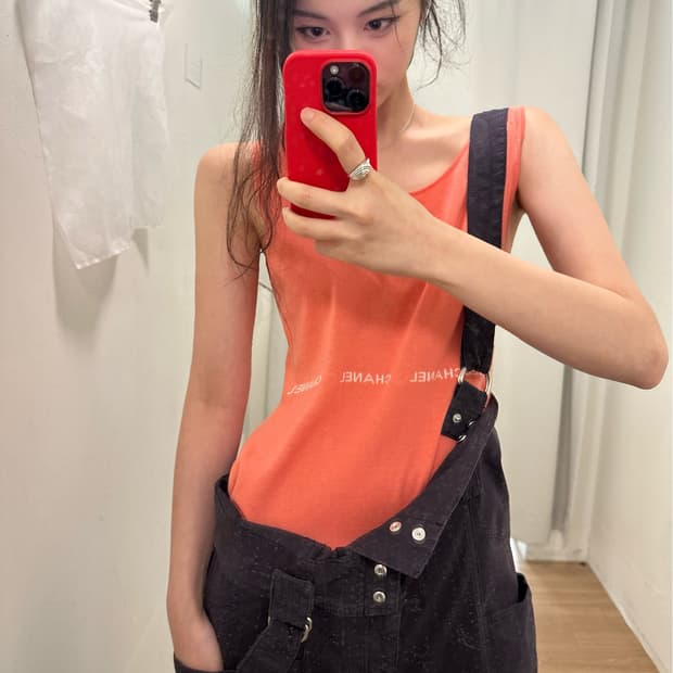 Isabel Marant 멜빵끈 바지 (Dark purple)