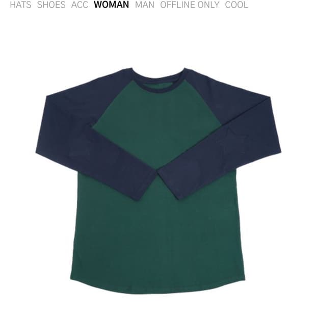 사파리스팟 RAGLAN SLEEVE TEE green