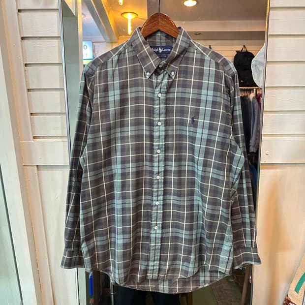 폴로 랄프로렌 체크 셔츠