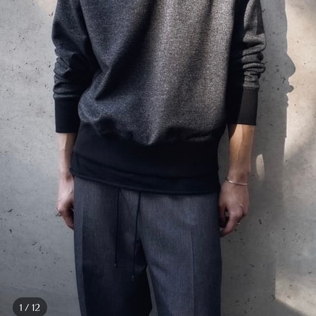 모노프리베 텍스쳐드 스웻셔츠 판매