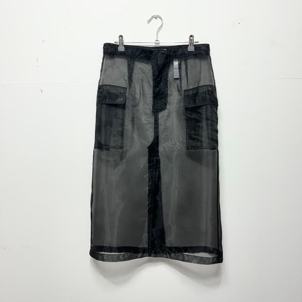 Sly 시스루 레이어드 스커트