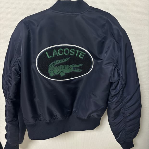 라코스테 봄버 자켓 