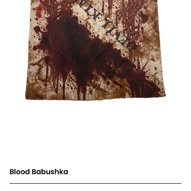Blood Babushka 스카프