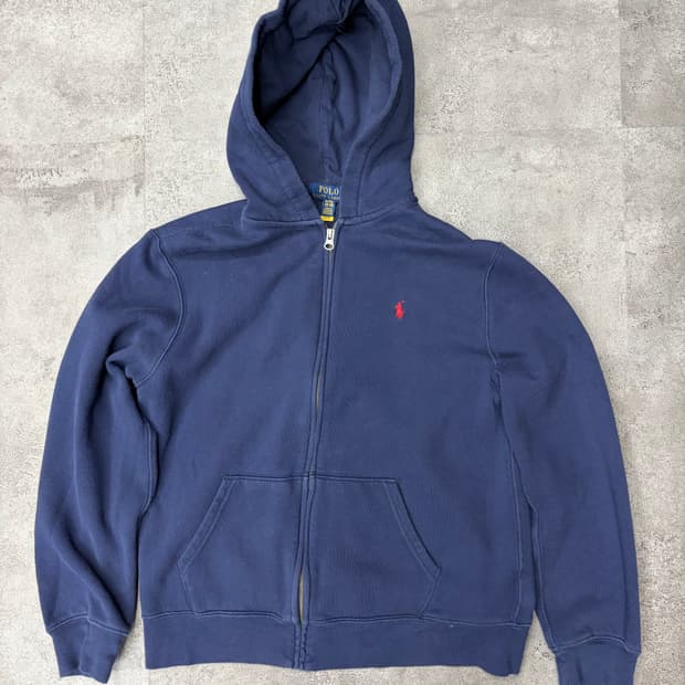 폴로 랄프로렌 네이비 후드집업 95