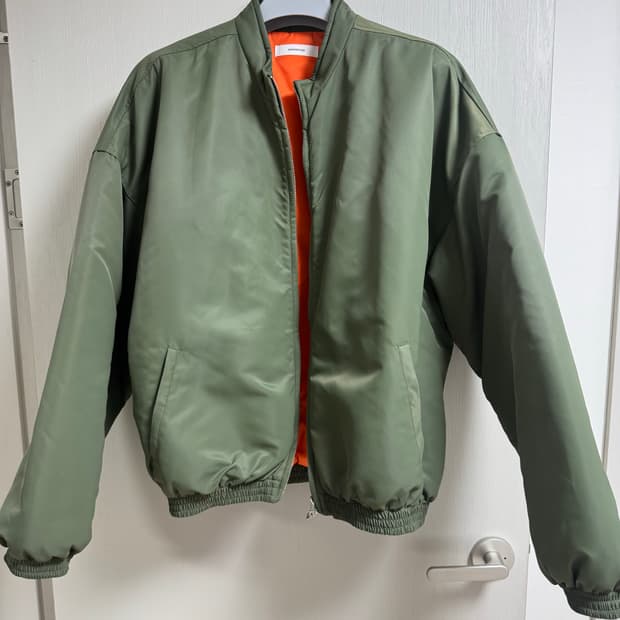 (os) 논노드 러스터 봄버 재패니스 새틴 카키