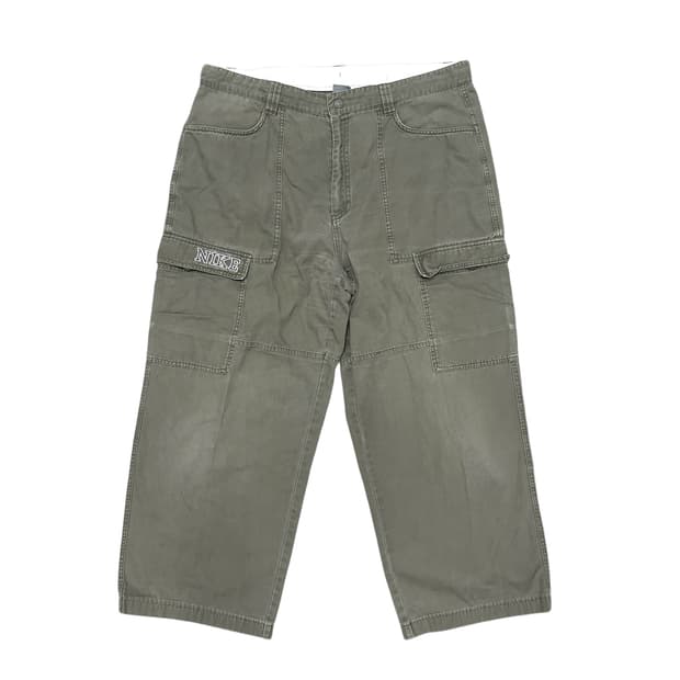 나이키 카키 카고 워크팬츠(XL)