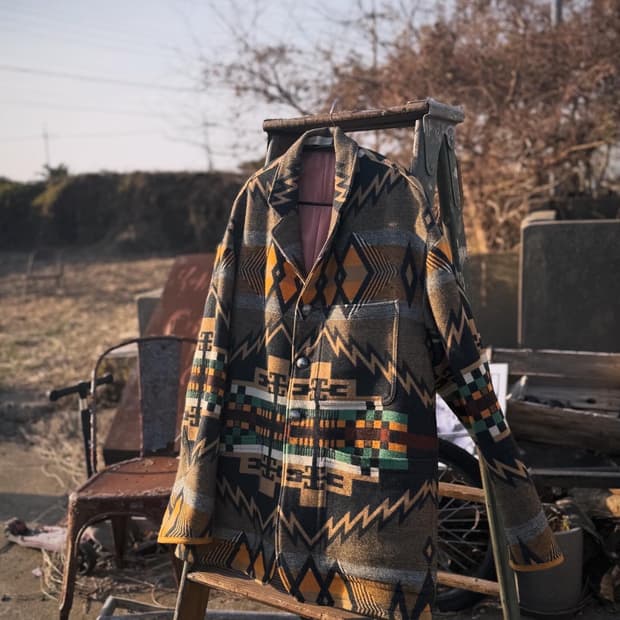 Visvim Exclusive Railwood Navajo Jacket