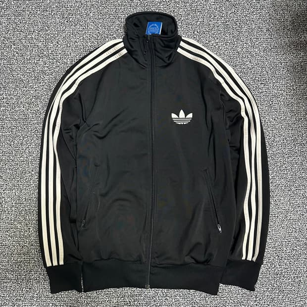 (M추천) 아디다스 파이어버드 블랙 검흰 트랙탑 져지