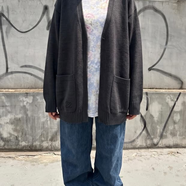 36/ 펜디 베이직 울 가디건 자켓