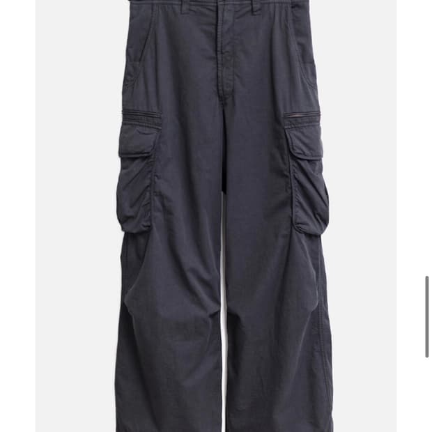 8p zip cargo pants - faded navy 구합니다