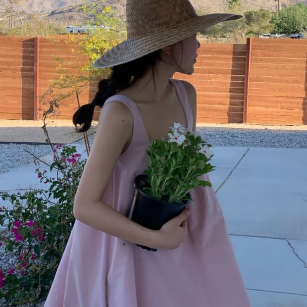 [위드아웃썸머] palms onepiece_pink