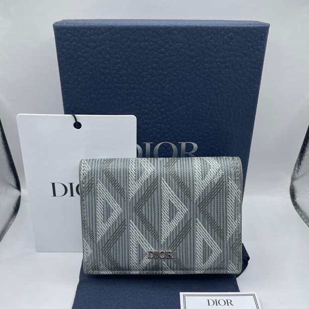 디올 CD 다이아몬드 비즈니스 카드지갑