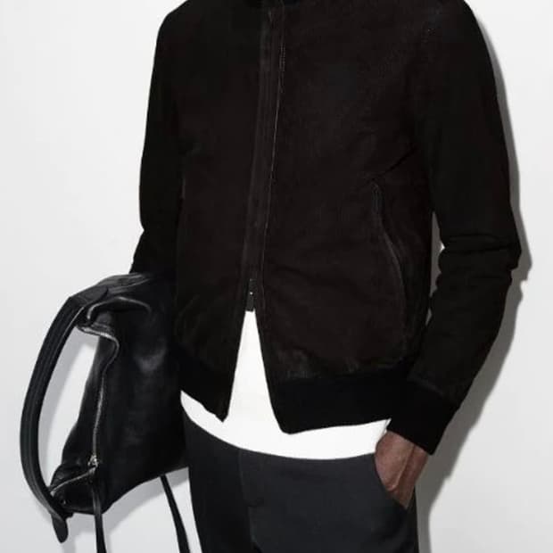 [1200만원대]제냐 양면 스웨이드 천연가죽 리버시블 레더자켓 팝니다