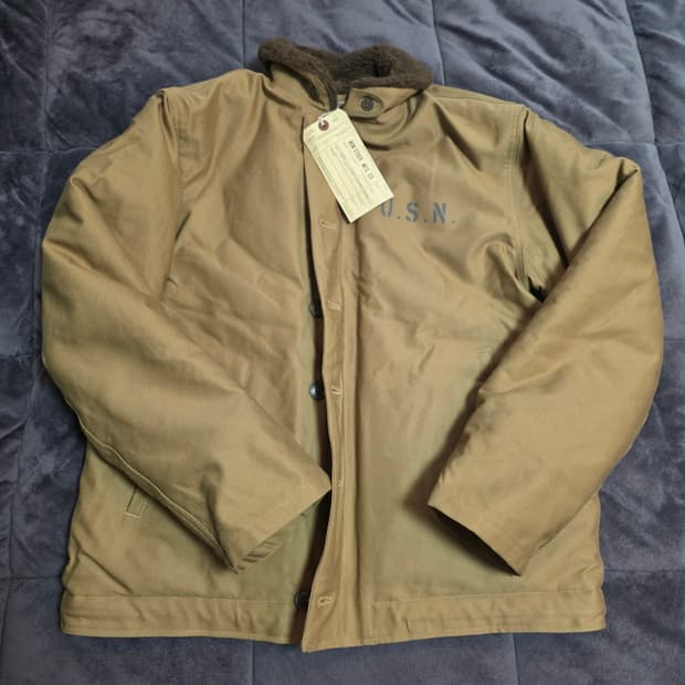 (새상품)논스탁 N-1 덱자켓 44(XXL)