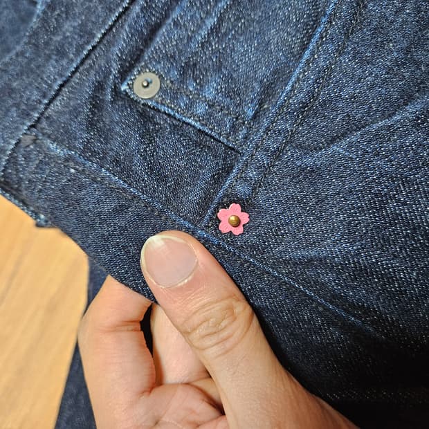 캐피탈 14온즈 데님 TH 스트레이트 인디고