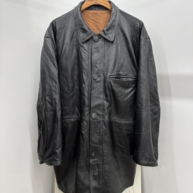 GIMARAR DENT FIRENZE 레더 카코트 (XL)