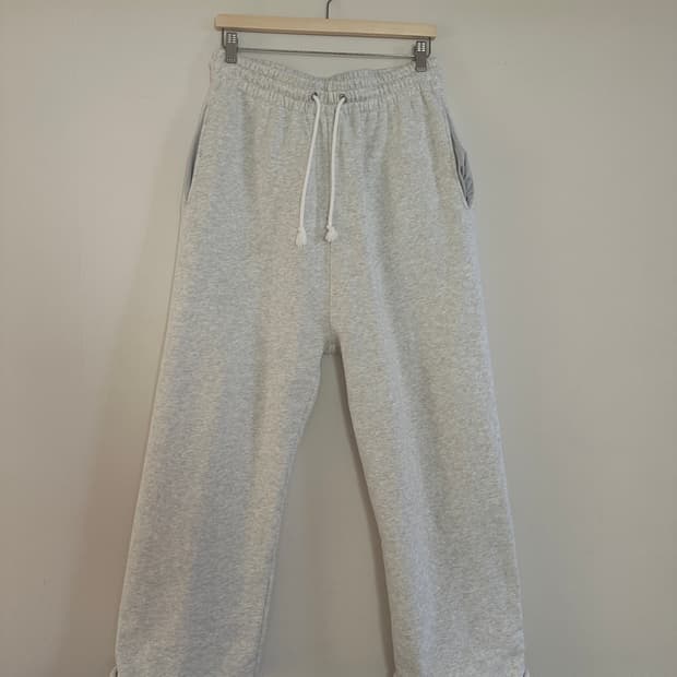 바우와우 스웻팬츠 메란지 그레이 L