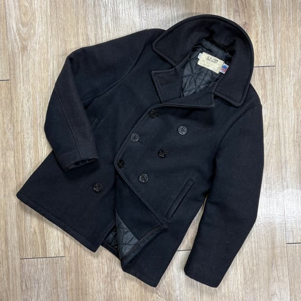 SCHOTT NYC 740N 피코트 네이비 38사이즈(100)