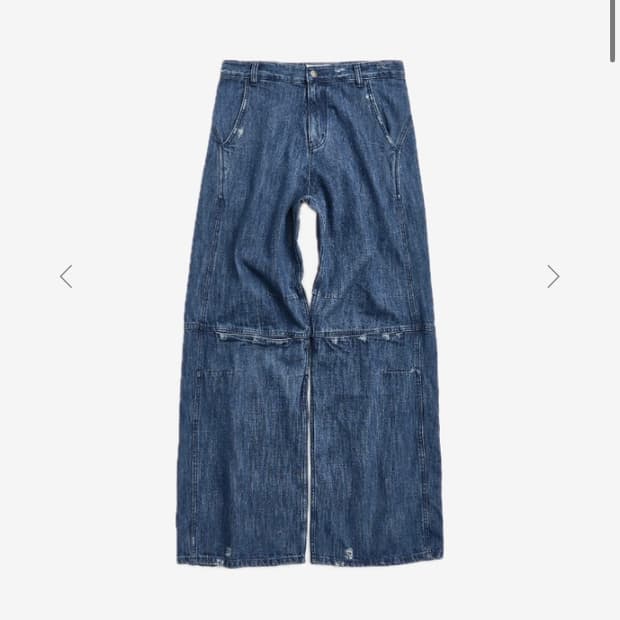 0)26ss신상 ADVENTURE ARMOR DENIM PANT