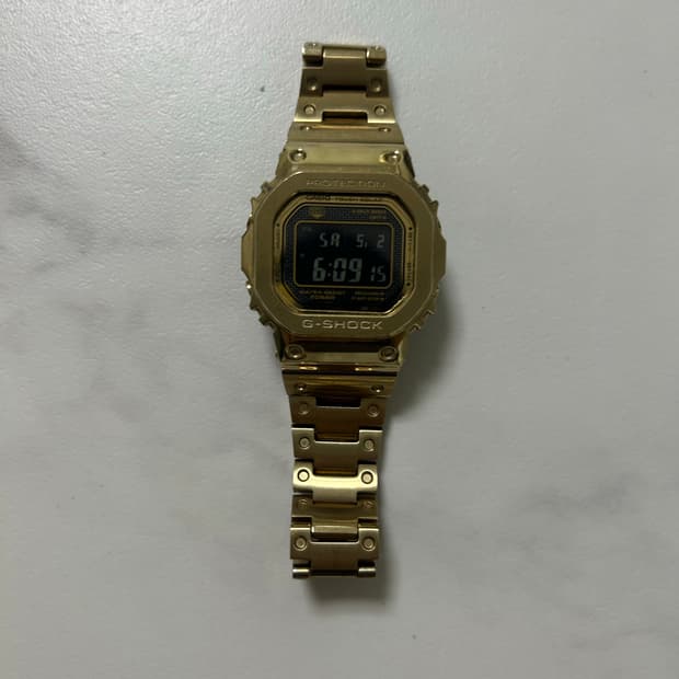지샥 GMW-B5000GD-9 풀메탈 골드