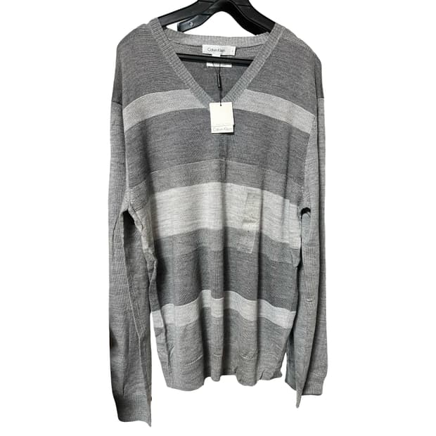 Calvin Klein 스트라이프 니트