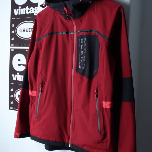 W(XL) 라퓨마 집업 바람막이 점퍼자켓 등산 방수 버건디-H35205