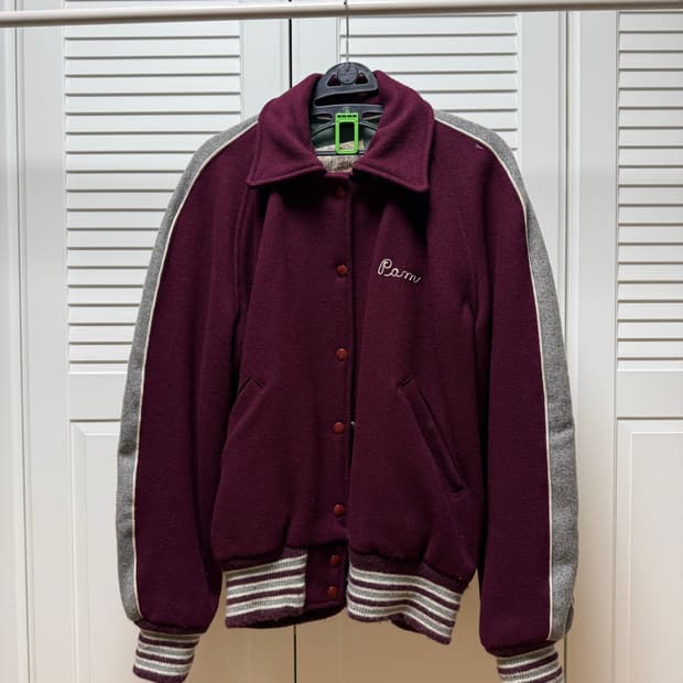 레터맨 바시티 자켓