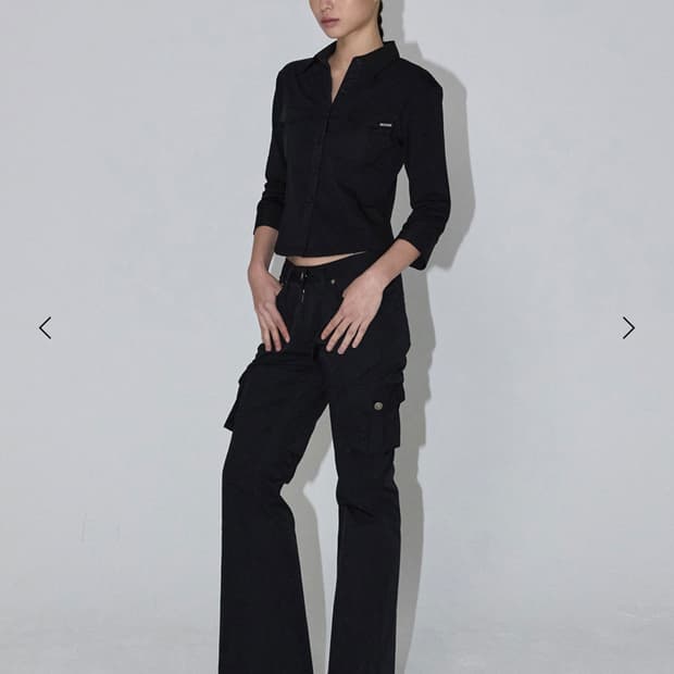 inegi Another Bootcut Cargo Pants 블랙 M